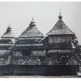 Cerkiew z XVII wieku, pod wezwaniem  Świętego Michała Archanioła, wieś Wisieńka, powiat Wielkobrzerzany, foto 1921 r.