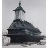 Cerkiew pod wezwaniem Świętego Michała Archanioła, zbudowana w 1856r., wieś Jasenia (Stebnij) powiat Rachów, foto  1921 r.