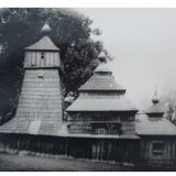 Cerkiew prawosławna 1712 r., wieś Krużlova, Szarysz - Słowacja, foto 1920 r.