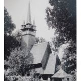 Cerkiew, wieś Krajnikowe, powiat Chust, foto 1921 r.