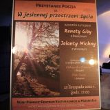 Przystanek Poezja- Wieczór autorski Renaty Giży i Jolanty Michny, fot. Paweł Kasjan