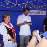 Finał "Festiwalu Dziedzictwa Kresów" w Baszni Dolnej, Konkurs kulinarny „Kresowe Jadło”, KGW Luchów Dolny, zdj. Małgorzata Glesman