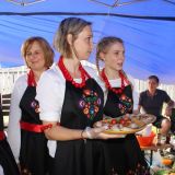 Finał "Festiwalu Dziedzictwa Kresów" w Baszni Dolnej, Konkurs kulinarny „Kresowe Jadło”, KGW Futory, zdj. Małgorzata Glesman