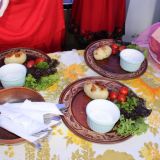 Finał "Festiwalu Dziedzictwa Kresów" w Baszni Dolnej, Konkurs kulinarny „Kresowe Jadło”, Potrawa konkursowa: "Kurdybały", zdj. Małgorzata Glesman