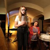 Wiersze Niny Opic czytane przez młodzież z Pracowni Teatralnej CK, , fot. B. Nowakowska-Dzwonnik