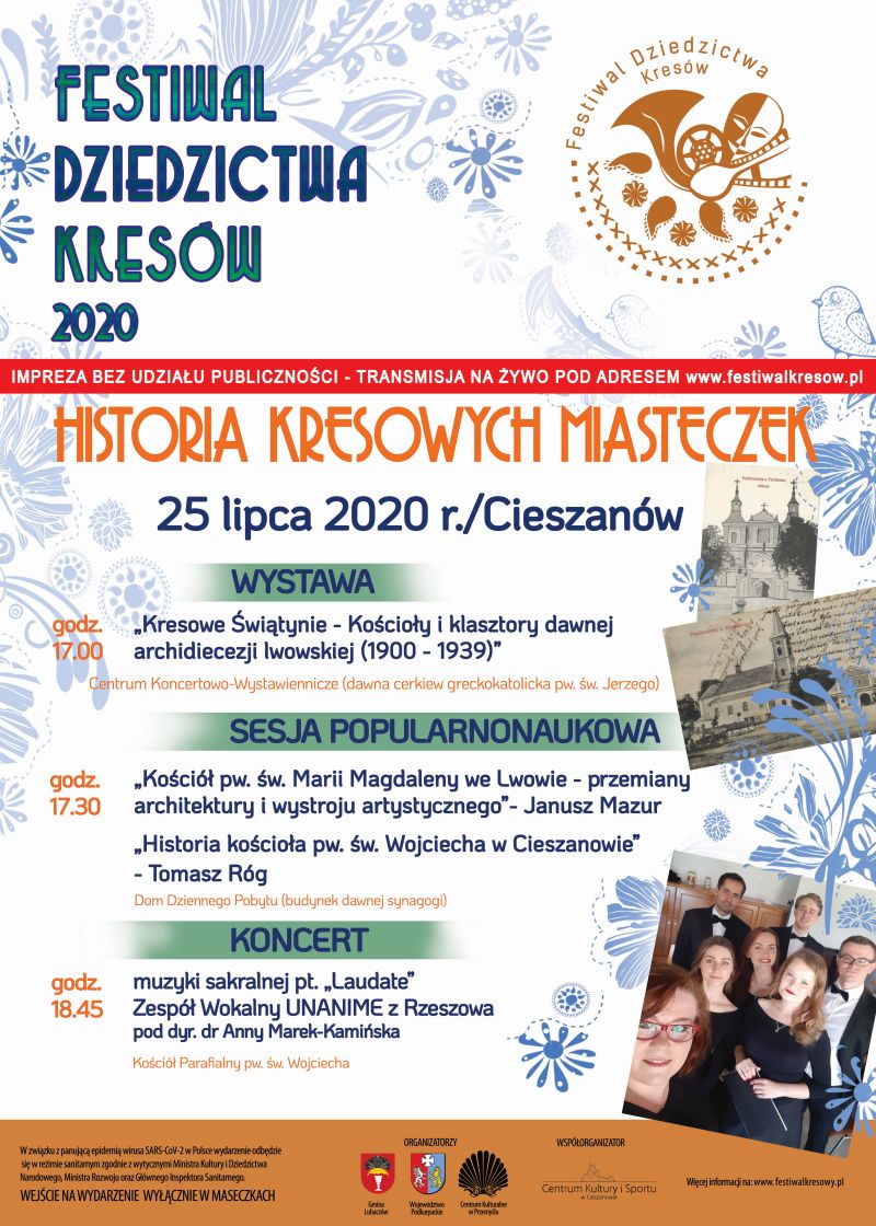 Plakat Historia Kresowych Miasteczek