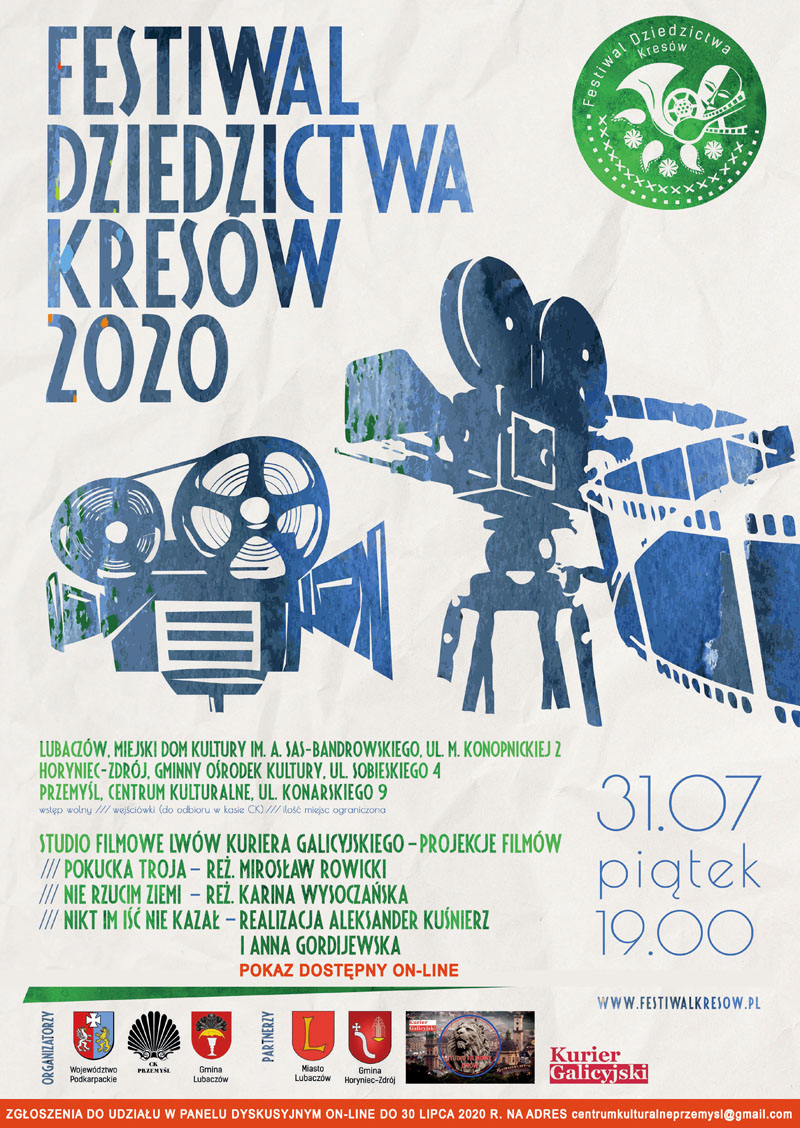 Projekcje filmów Studia Filmowego Lwów Kuriera Galicyjskiego