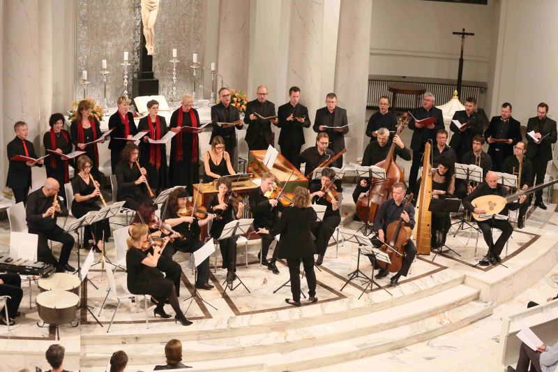 Baroque Collegium 1685 - Chór i Orkiestra podczas koncertu
