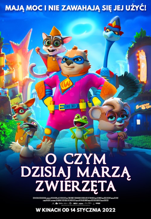 Plakat filmu O czym marzą zwierzęta