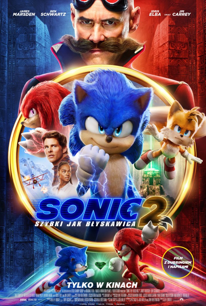 Plakat filmu Sonic 2